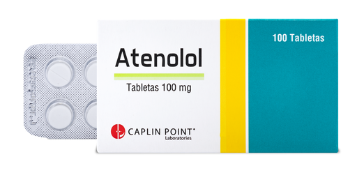 [LB001-001-N-0062] Atenolol 100mg Tableta Caplin Point Laboratories