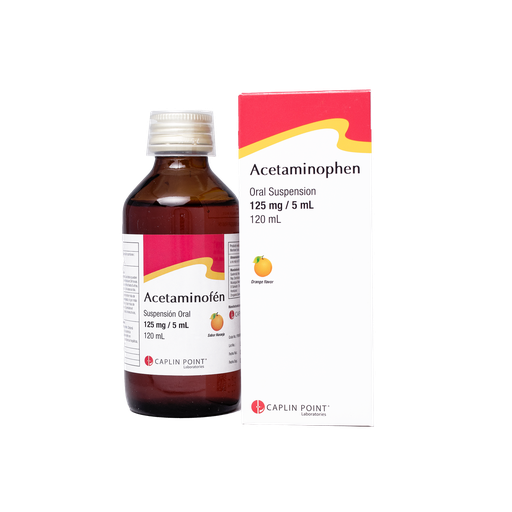 [LB001-001-N-0065] Acetaminofen 125 Mg./ 5 Ml. Suspension Oral Caplin  CaplinPoint Laboratories Ltd.