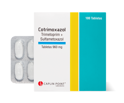 [LB001-001-N-0067] Trimetoprim + Sulfametoxazol 960mg Tableta Caplin Point Laboratories