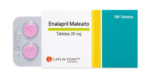 [LB001-001-N-0068] Enalapril 20 Mg. Tabletas Caplin Point CaplinPoint Laboratories Ltd.