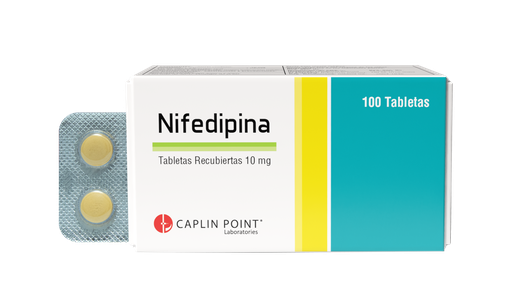 [LB001-001-N-0073] Nifedipina  10 Mg. Tableta Caplin Point CaplinPoint Laboratories Ltd.