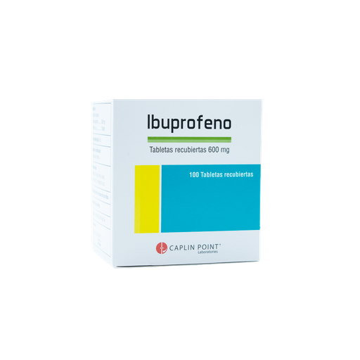 [LB001-001-N-0075] Ibuprofeno 600 Mg. Tabletas Caplin Point CaplinPoint Laboratories Ltd.