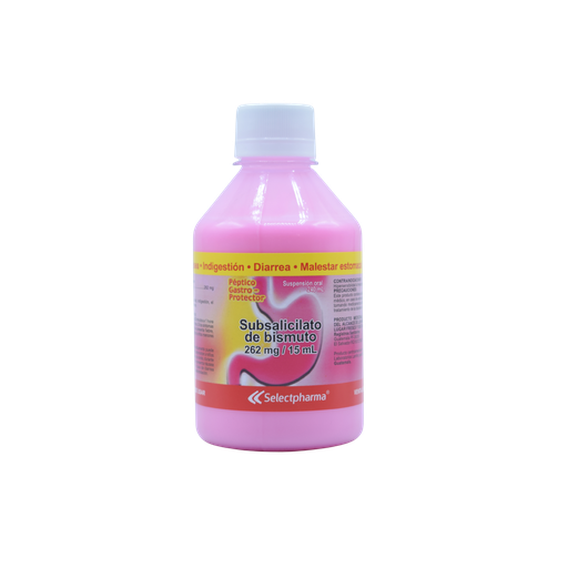 [LB158-002-N-0582] Subsalicilato De Bismuto Selectpharma 120ML 262Mg15Ml Suspension Oral SelectPharma