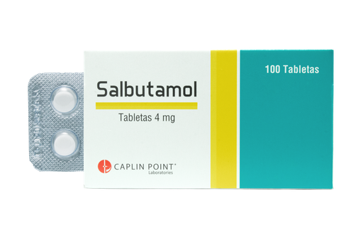 [LB001-001-N-0076] Salbutamol 4mg Tableta Caplin Point Laboratories