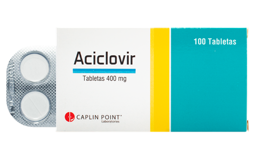 [LB001-001-N-0077] Aciclovir  Caplin 400 Mg Tabletas CaplinPoint Laboratories Ltd.
