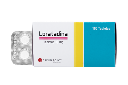 [LB001-001-N-0080] Loratadina 10 Mg. Tabletas Caplin Point CaplinPoint Laboratories Ltd.