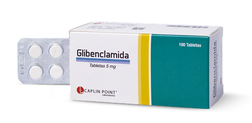[LB001-001-N-0084] Glibenclamida 5mg Tableta Caplin Point Laboratories