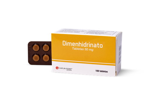 [LB001-001-N-0091] Dimenhidrinato 50mg Tableta Caplin Point Laboratories