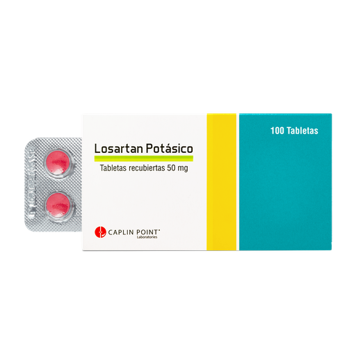 [LB001-001-N-0105] Losartan Potasico Tableta 50Mg.Caplin Point CaplinPoint Laboratories Ltd.