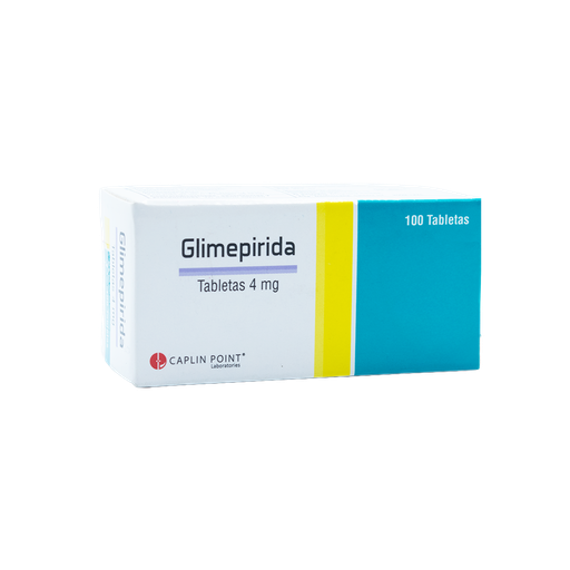 [LB001-001-N-0107] Glimepirida 4mg Tableta Caplin Point Laboratories
