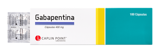[LB001-001-N-0108] Gabapentina 400Mg. Capsulas Caplin Point CaplinPoint Laboratories Ltd.