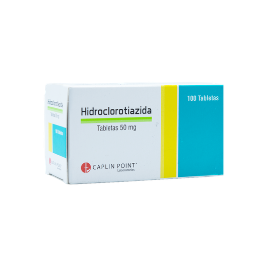 [LB001-001-N-0111] Hidroclorotiazida 50mg Tableta Caplin Point Laboratories