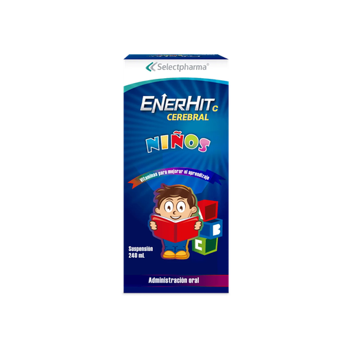 [LB158-002-N-0255] Enerhit C Cerebral Niños Jarabe Compuesto Fco. 240 ml SelectPharma