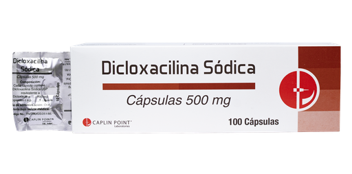[LB001-001-N-0118] Dicloxacilina Sodica Usp  500 Mg. Capsulas Caplin Point  CaplinPoint Laboratories Ltd.