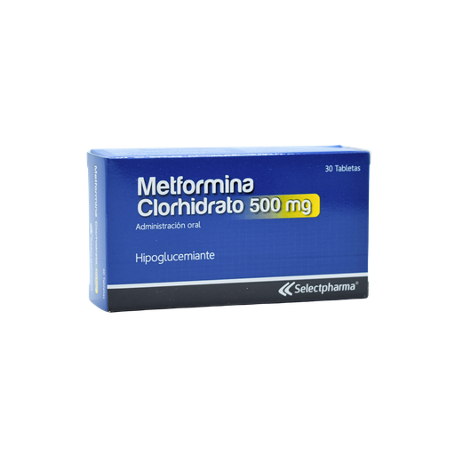 [LB158-002-N-0395] Metformina HCI 500 mg Tableta SelectPharma