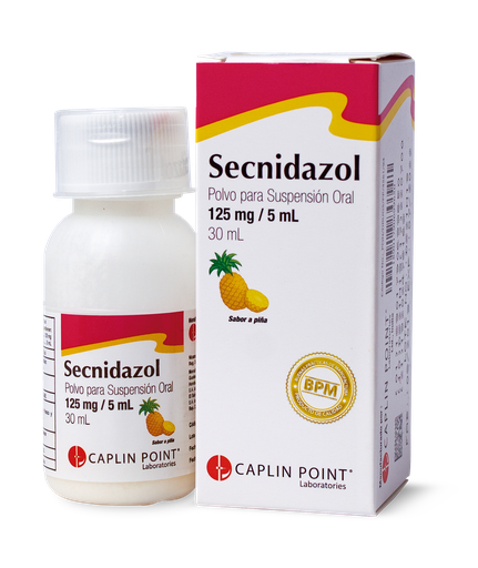 [LB001-001-N-0119] Secnidazol  125 Mg.5 Ml. Polvo Para Suspensiòn Oral Caplin Point CaplinPoint Laboratories Ltd.