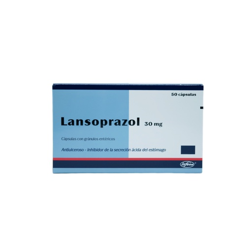 [LB-073-003-N-0193] Lansoprazol 30 Mg, Capsulas Con Granulos Entericos Infasa INDUSTRIA FARMACEUTICA, S.A.