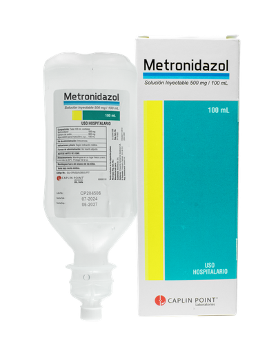 [LB001-001-N-0125] Metronidazol  500 Mg.100 Ml. Solucion Inyectable Caplin CaplinPoint Laboratories Ltd.