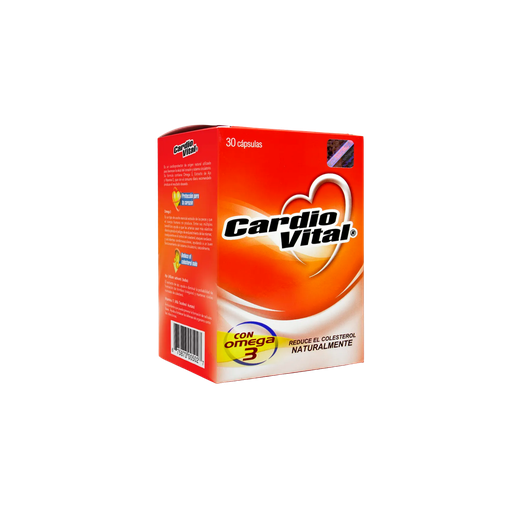 [LB061-002-N-0148] Cardiovital Capsula De Gelatina Suave Oral x 1 (Caja X 30 Caps) FARMAMEDICA