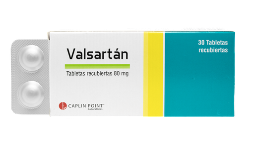 [LB001-001-N-0126] Valsartan 80mg Tableta Caplin Point Laboratories