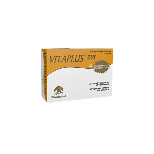 [LB126-022-N-0201] Vitaplus Oxi Con Coenzima Q10 Capsula De Gelatina Suave Pharmalat