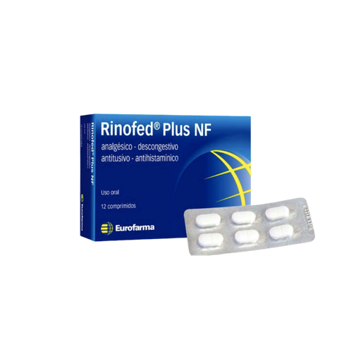 [LB096-010-N-0209] Rinofed Plus Nf Comprimidos x 12  Eurofarma