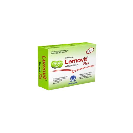 [LB126-022-N-0211] Lemovit Plus Caja De 10 Tabletas Recubiertas Simple Pharmalat