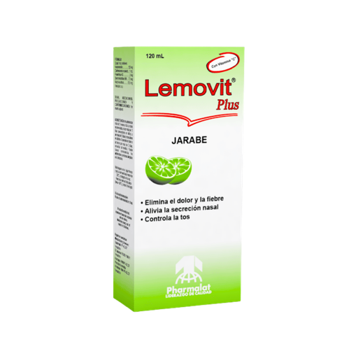 [LB126-022-N-0212] Lemovit Plus Jarabe 120ML Pharmalat