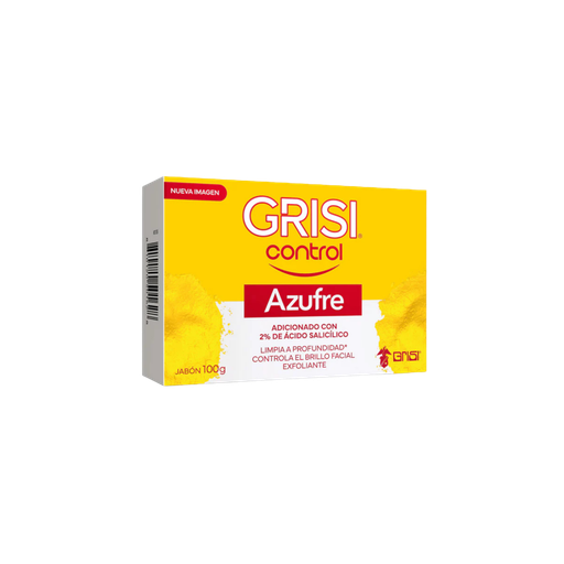 [LB070-010-N-0214] Jabon De Azufre Con Lanolina Grisi Jabon Solido Grisi
