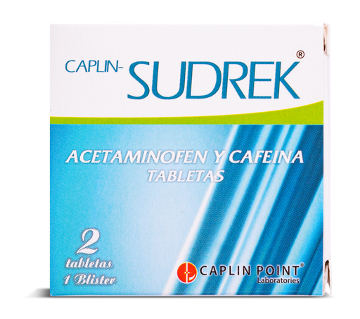 [LB001-001-N-0170] Sudrek Tabletas x 2 tabletas Caplin Point Laboratories