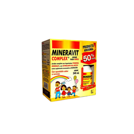 [LB052-002-N-0414] Mineravit Complex Jarabe Para Niños 240Ml Donovan Werke