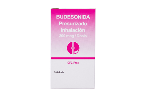 [LB001-001-N-0180] Budesonida Presurizado 200mcg/ dosis susp. para inhalacion Caplin Point Laboratories