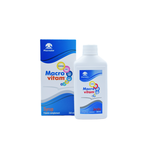 [LB126-022-N-0253] Macrovitam Jarabe 240ML Pharmalat
