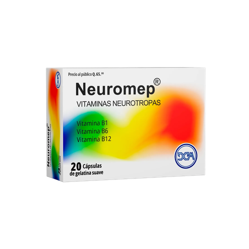 [LB044-002-N-0443] Neuromep Capsulas De Gelatina Suave Conamep