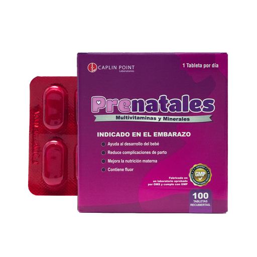 [LB001-001-N-0190] Multivitaminas con Minerales Tableta Caplin Point Laboratories
