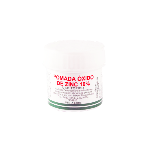 [LB049-002-N-0529] Pomada De Oxido De Zinc 10% 26 Grs Disfavil