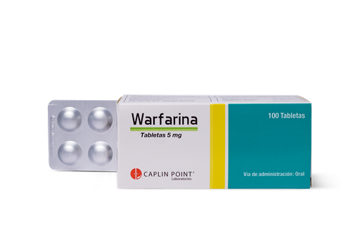 [LB001-001-N-0210] Warfarina Sodica  5 Mg. Tabletas Caplin Point CaplinPoint Laboratories Ltd.