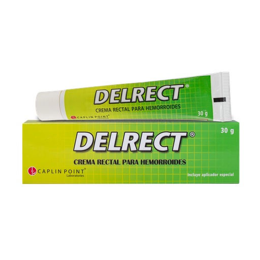 [LB001-001-N-0215] DELRECT Crema Rectal para Hemorroides 30g Caplin Point Laboratories