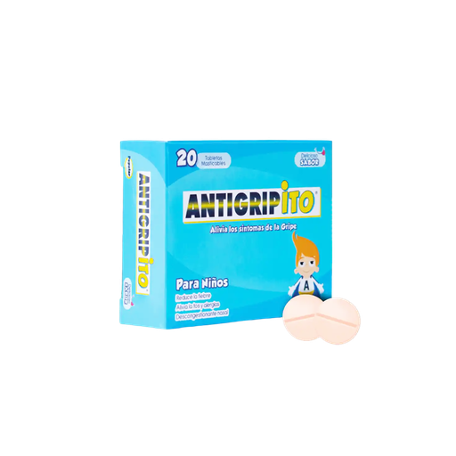 [LB147-002-N-0090] Antigripito Tableta Masticable Roland Louis