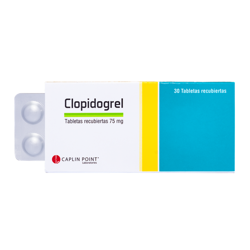 [LB001-001-N-0219] Clopidogrel 75mg Tableta Caplin Point Laboratories