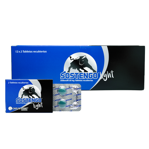 [LB001-001-N-0221] Sostengo Light 50mg x 2 Tabletas Caplin Point Laboratories