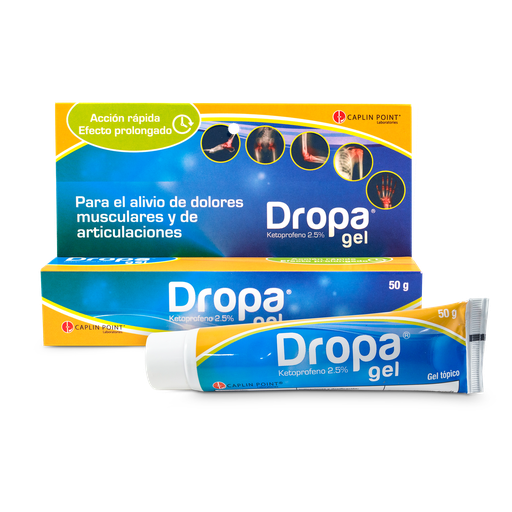 [LB001-001-N-0233] Dropa Gel 2.5% Tubo 50G. Caplin Point CaplinPoint Laboratories Ltd.