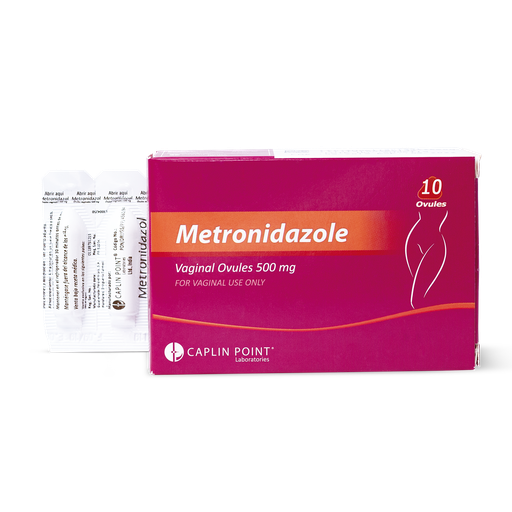 [LB001-001-N-0246] Metronidazol Ovulos Vaginales 500mg x 10s Caplin Point Laboratories