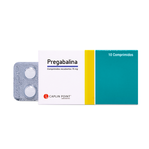 [LB001-001-N-0259] Pregabalina 75 Mg. Tableta Caplin Point CaplinPoint Laboratories Ltd.