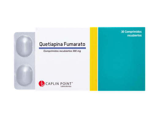 [LB001-001-N-0263] Quetiapina Fumarato  300 Mg. Comprimido Recubierto Caplin CaplinPoint Laboratories Ltd.