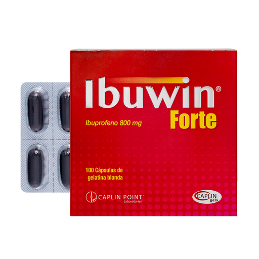 [LB001-001-N-0283] Ibuwin Forte 800 Mg Capsula De Gelatina Blanda CaplinPoint Laboratories Ltd.