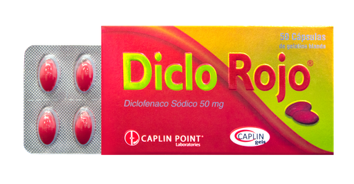 [LB001-001-N-0285] Diclo Rojo 50mg Capsula Caplin Point Laboratories