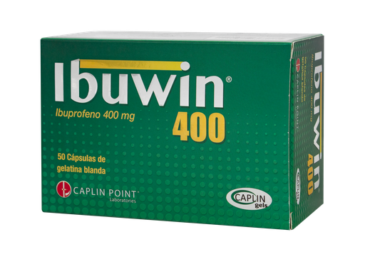 [LB001-001-N-0287] IBUWIN 400mg Capsula Caplin Point Laboratories