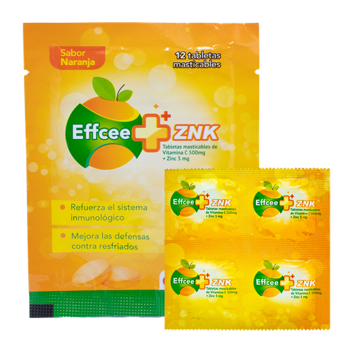 [LB001-001-N-0310] Effcee + Zinc Sabor Naranja Caplin Point CaplinPoint Laboratories Ltd.
