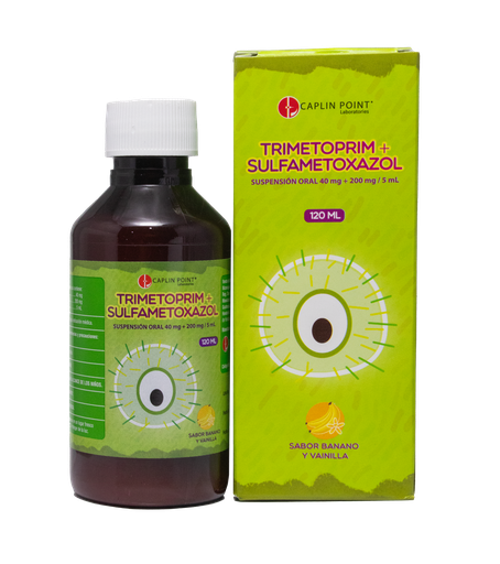 [LB001-001-N-0311] Trimetoprim + Sulfametoxazol Susp. 240mg/5ml - 120ML Caplin Point Laboratories